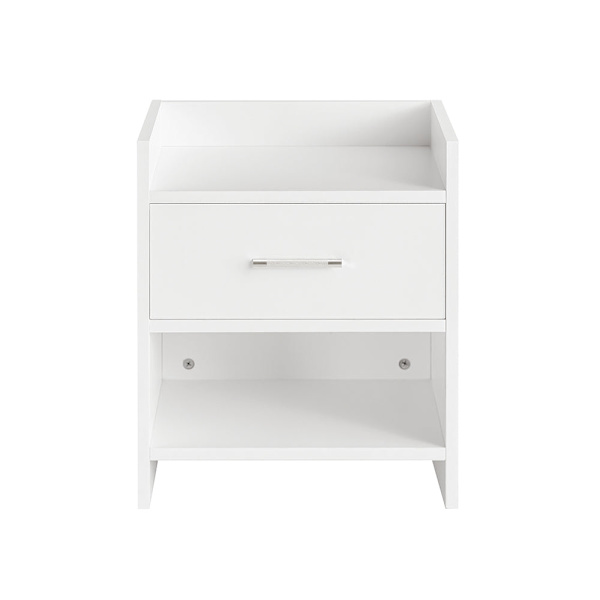 SoBuy Sängbord Avlastningsbord Nattduksbord Soffbord FBT66-W White