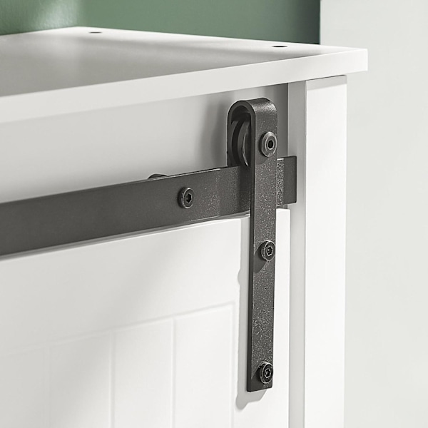 SoBuy Vægskab badeværelse Skab badeværelseskab BZR71-W Wall cabinet