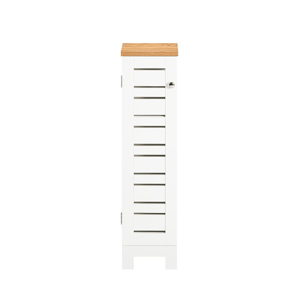 SoBuy WC paperiteline kylpyhuone kaappi Hyllykokonaisuus BZR85-W Toilet paper holder