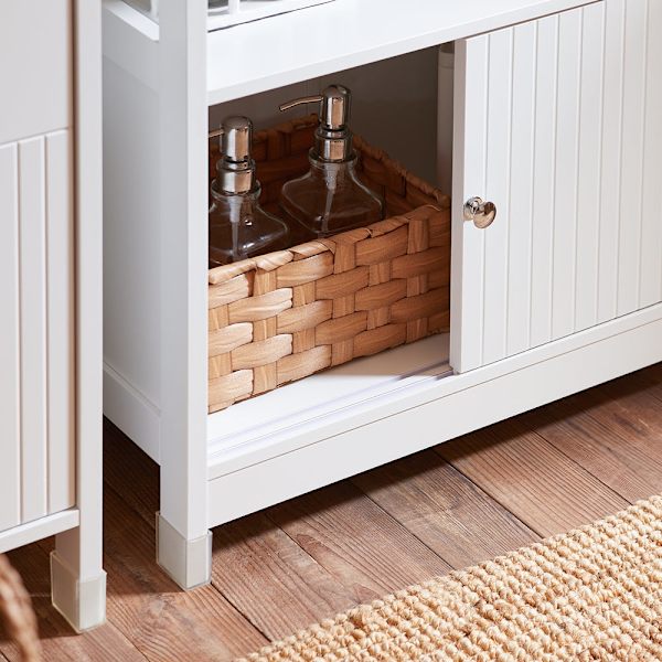 SoBuy Tvättställsskåp Underskåp Tvättställsunderskåp BZR185-W Under sink cabinet