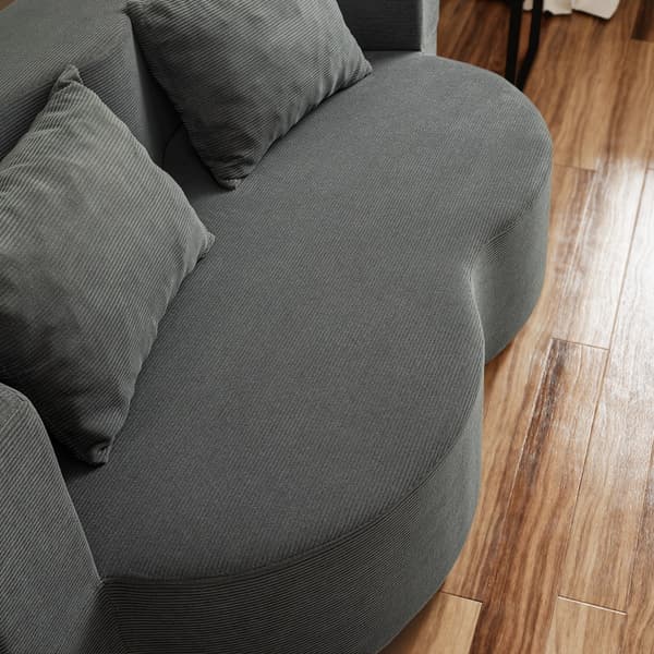 SoBuy soffa säng transformerbar sfoderbar Mörkgrå 177.0×107.0×32.0 cm FST101-DG