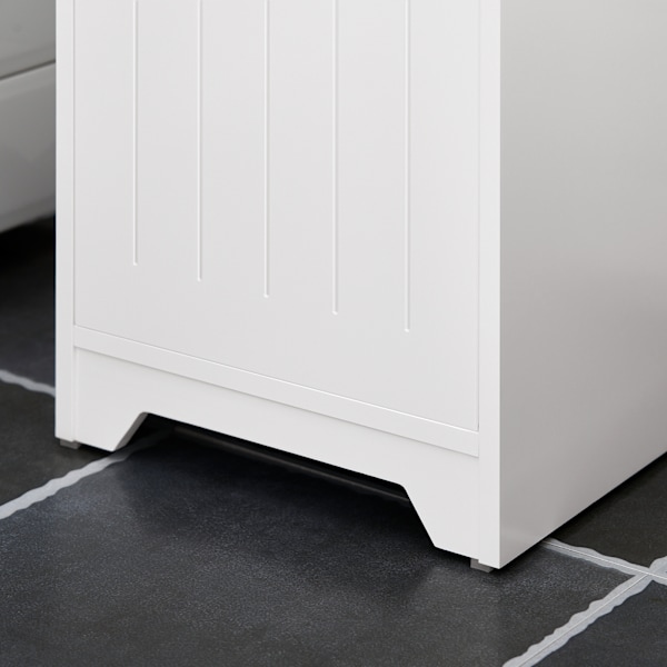 SoBuy Pyykkikaappi Kylpyhuone kaappi Korkea kaappi BZR109-W High cabinet