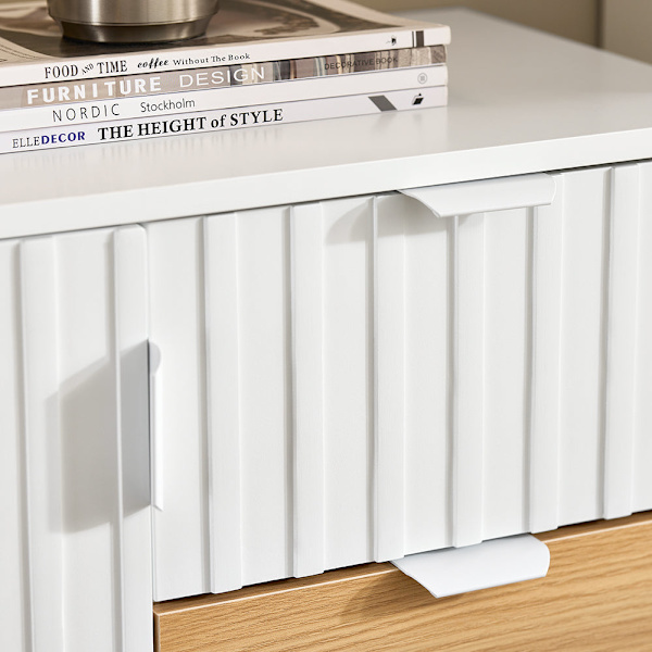 SoBuy Köksskåp Sideboard Vinskåp Skänk FSB91-WN L75*B35*H76cm 