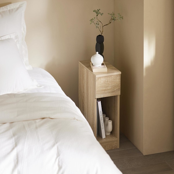 SoBuy Moderne sidebord med opbevaring FBT111-N Wood 20*35*60cm