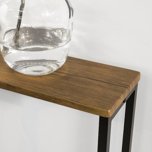 SoBuy Dekorativt konsolbord til entréen/stuen FSB19-XL-N Brown L120*B20*H80cm