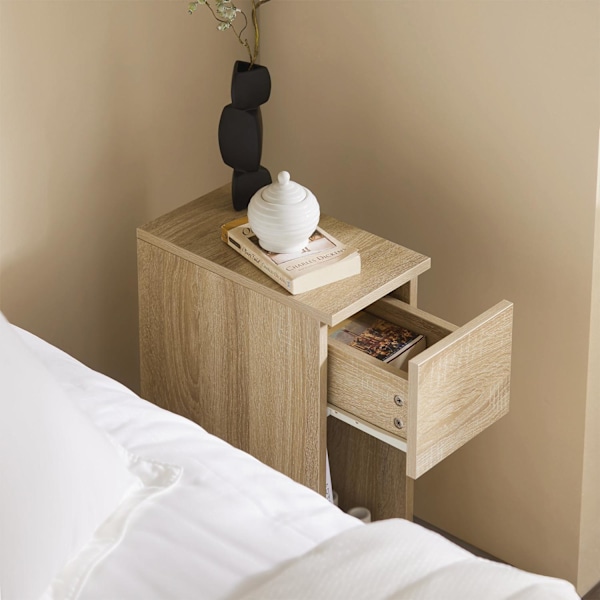 SoBuy Moderne sidebord med opbevaring FBT111-N Wood 20*35*60cm