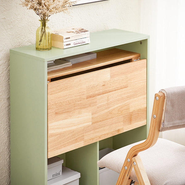 SoBuy Klaffbord Skrivbord Datorbord Arbetsbord FWT104-GR Green 70*57*85cm
