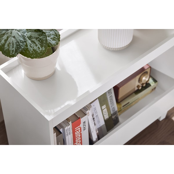 SoBuy Sengebord Sidebord Sofabord FBT147-W