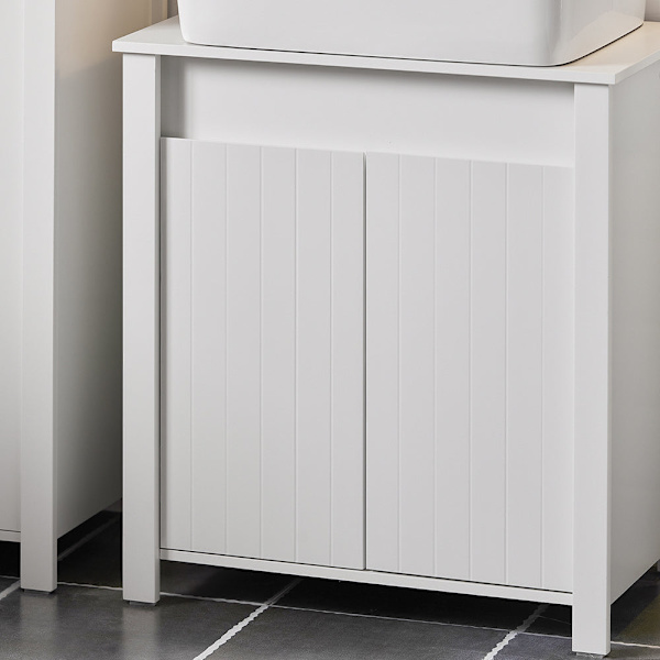 SoBuy Underskab til håndvask Badeværelsesskab BZR101-W Sink cabinet(on wall)
