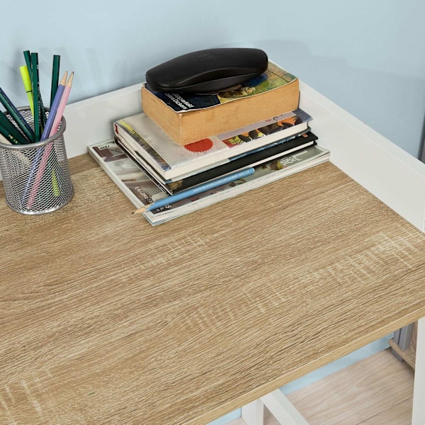 SoBuy Skrivebord, Computerbord hvid FWT41-WN version1