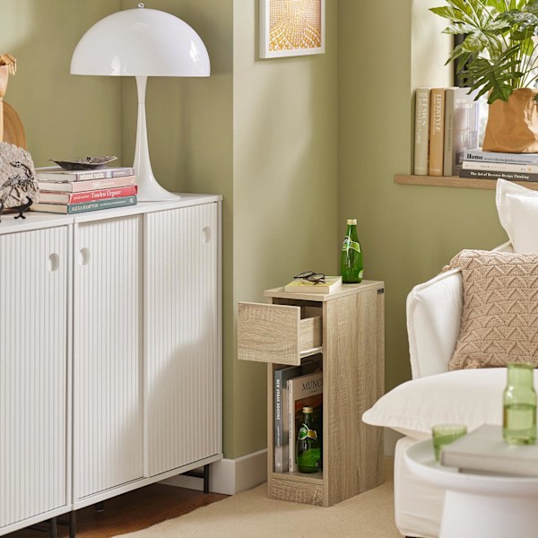 SoBuy Moderne sidebord med opbevaring FBT111-N Wood 20*35*60cm