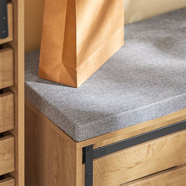 SoBuy Säilytyspenkki Penkki kenkäteline penkki FSR120-N Wood Bench