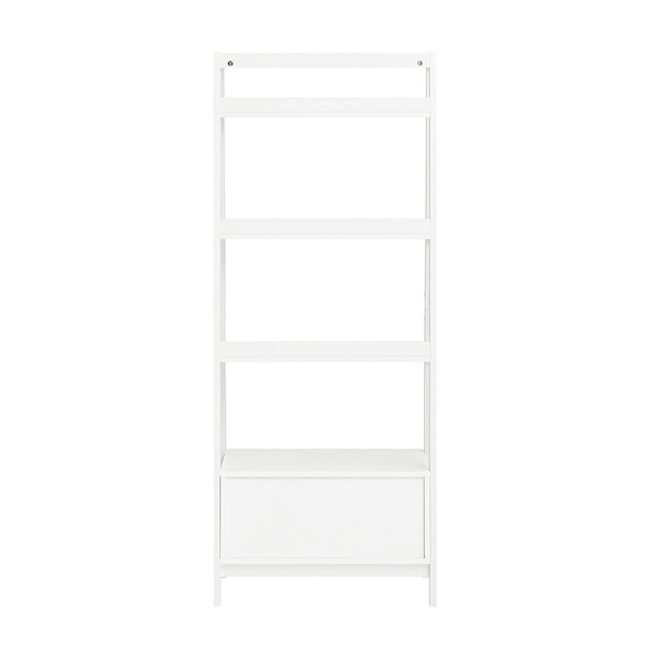 SoBuy Skrivbord, Bokhylla, Hörnhylla Öppet skåp FRG116-W Length 64 cm