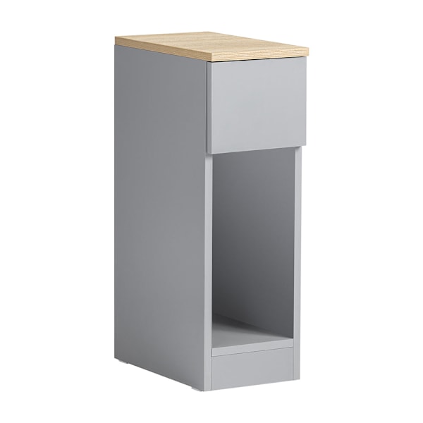 SoBuy Sidobord Förvaringsbord Soffbord Cafébord FBT111-HG Grey 20*35*60cm