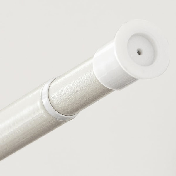 SoBuy Teleskopgardin justerbar mörkläggningsgardin KLS12-HG Light grey L(162–270 cm)*H(199–285 cm)