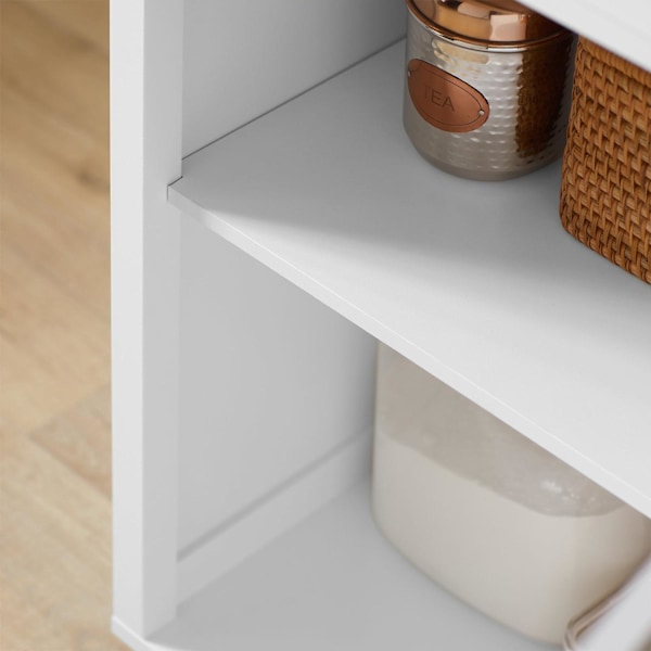 SoBuy Pyörällinen säilytyskaluste Keittiökaapi FKW102-WN