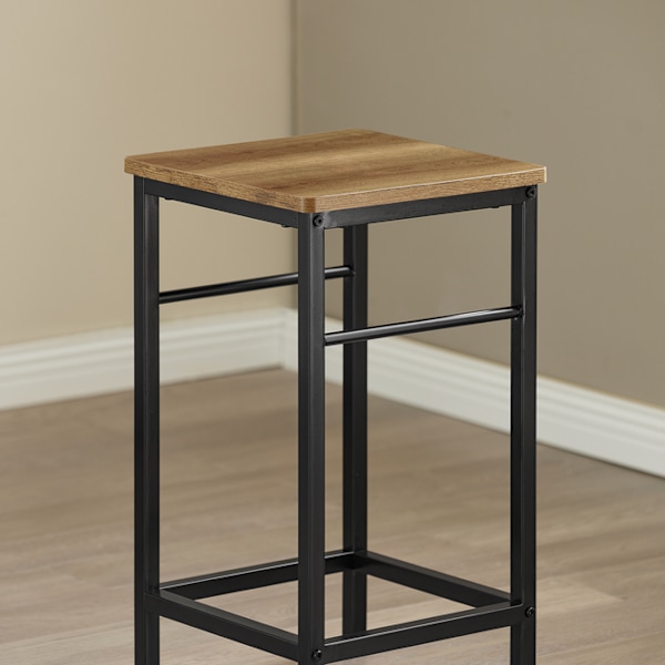 SoBuy Ruokailuryhmä Baaripöytä ja 2 baarijakkaraa OGT10-PF brown table with 2 stools