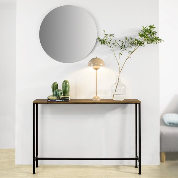 SoBuy Dekorativt konsolbord til entréen/stuen FSB19-XL-N Brown L120*B20*H80cm
