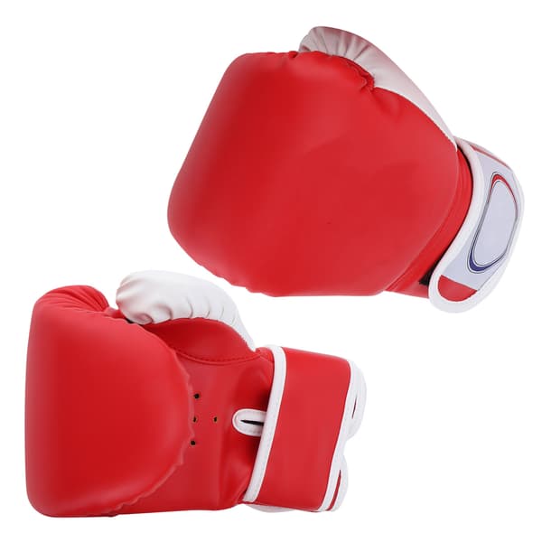 1 par boksehansker for barn, gutter og jenter, trening, Shake-Off Fists, rød