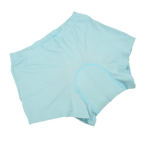 Unisex Cykelundertøj, Blå, Åndbart Mesh, 3D Silikonepolstring, Sommer Størrelse L