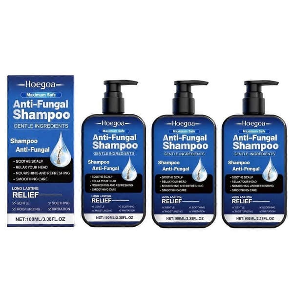 1–3 flaskor svampdödande schampo, lämpligt för follikulit, seborroisk dermatit och psoriasis. 3pcs