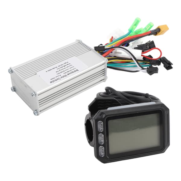 48 60V 350W Borstlös Motorstyrenhet med LCD-panel S600 för Elcykel Scooter