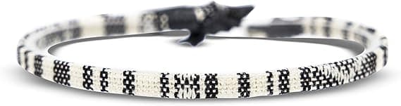 Surfing Beach Armband Set, Unisex - 2 Flätade Bohemiska Sommararmband - Handgjord Semester.