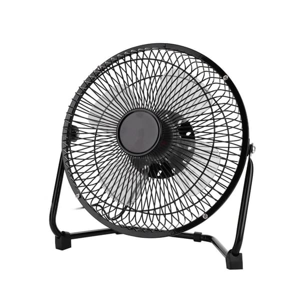 8-tommer 5V 2.5W/5W USB Solar Ventilator, Bærbart Jern til Udendørs Rejser