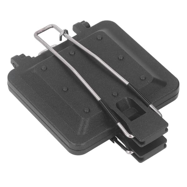 Bærbar foldbar non-stick sandwichpresse til camping og hjemmebrug