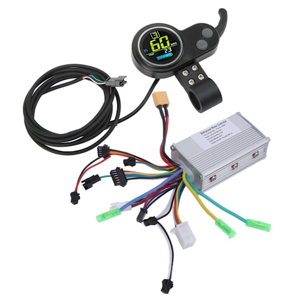 350W El-scooter Controller Kit med LCD-panel og Tommelfingergas til 48V 60V