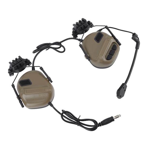 Headset til skydning med lydforstærkning og mikrofon, elektronisk høreværn.