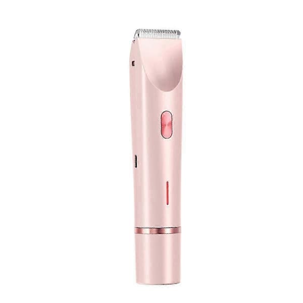 2-i-1 elektrisk bikinitrimmer til kvinder, pink