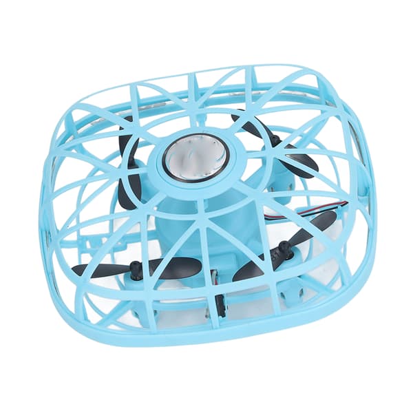 Fjernstyret drone med lys, gestussensor, quadcopter automatisk svævefunktion til indendørs og udendørs brug - gave