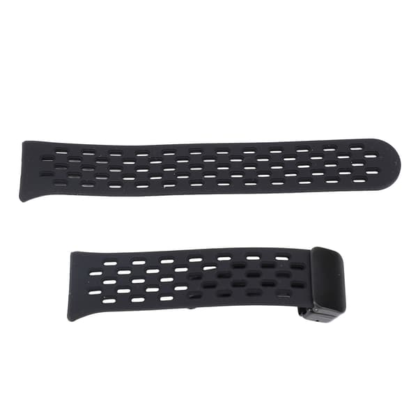 Silikone armbånd til Samsung Galaxy Fit 3, porøst design, quick release, sort.