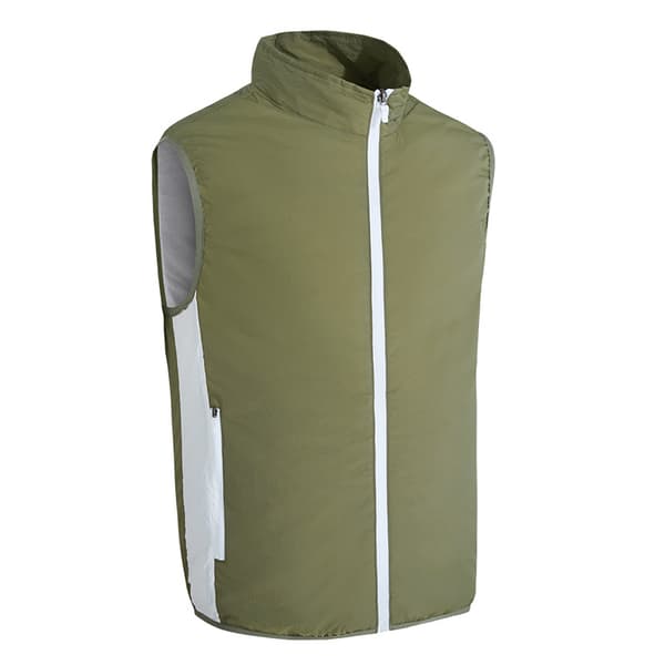 Kølevest med 3-trins ventilator, behagelig og åndbar, grøn OD XL