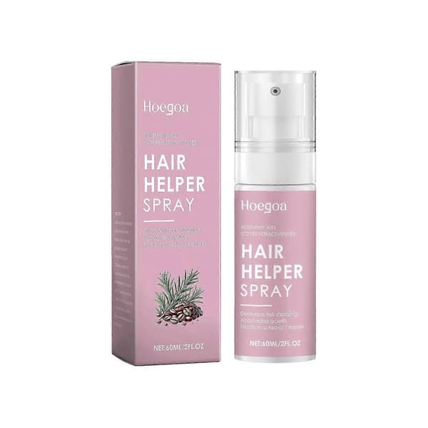 Hårvekstspray for tykkere hår - reparerer naturlig tynt hår