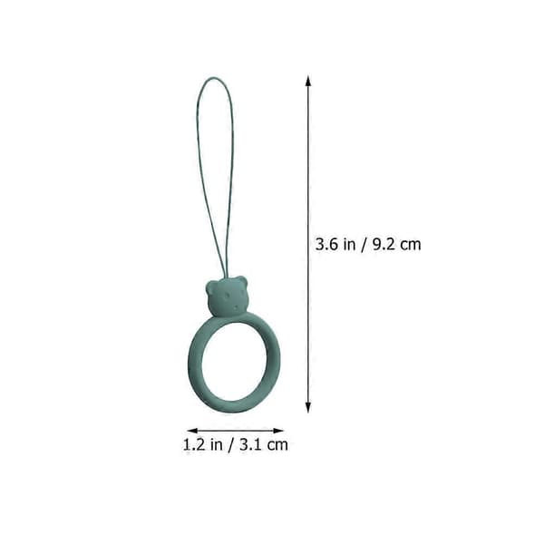Telefonring-snor, 10-pakning silikonringstropper