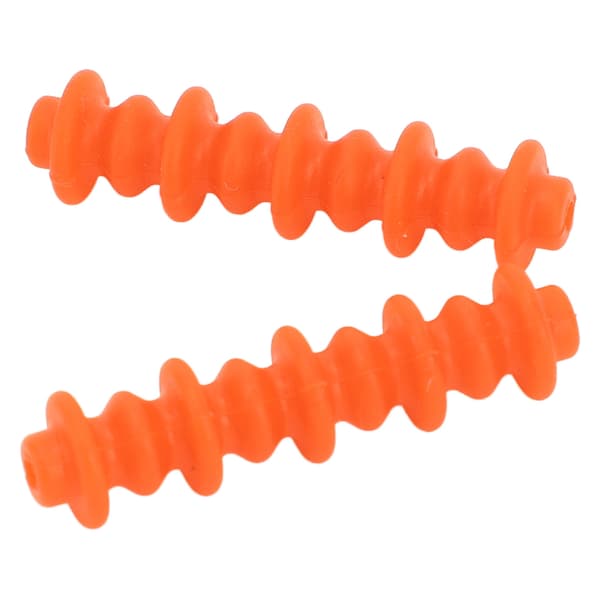 Gummistötdämpare för compoundbågssträng, tyst, brett tillämplig, orange