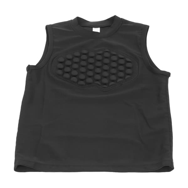 Ungdoms kompressionsvest/trøje med polstring til sport