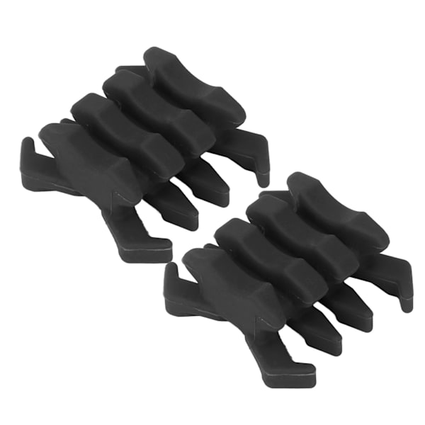 Gummikrabbeformet stabilisator til compoundbuer med delte lemmer - Sort
