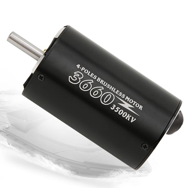 4-polet 3660 3500KV børsteløs motor for RC-båt 5.0mm tilbehør SURPASS HOBBY