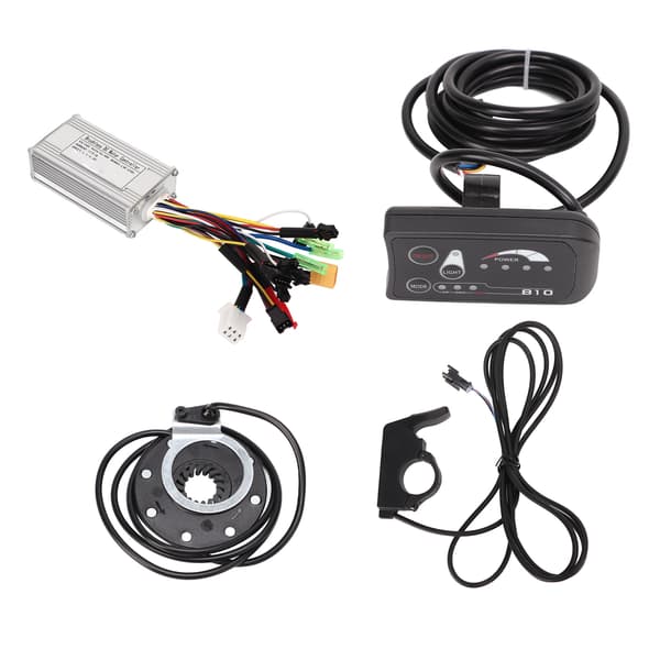 Elektrisk sykkelkonverteringskontrollersett, 3 moduser, sinusbølge, med assistansesensor og LED-panel S810
