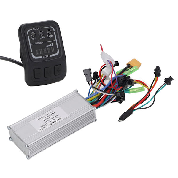 36V 48V 500W Elcykel Motor Controller med Display Panel G20 Scooter Tilbehørssæt
