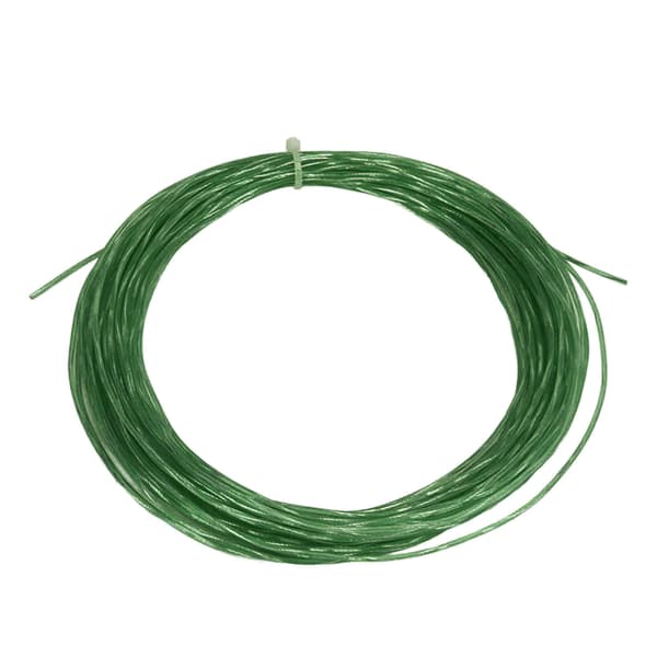 Tennisracketsträng 12,2m 1,30mm Titan Nylon Hög Elasticitet Ersättning Grön