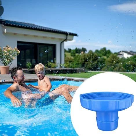 2 stk. Skimmer Slangeadapter, Lille Si Slangeadapter til Overjordisk Pool Skimmer Sæt