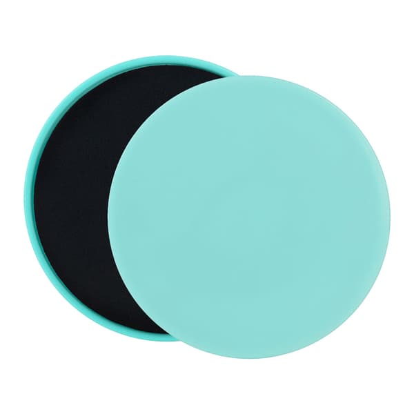 2 stk. Fitness Core Slider Discs til helkropstræning (lysegrøn)