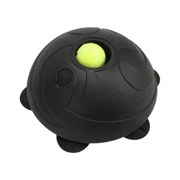 Tennistrener med stabil base og 4m elastisk snor for individuell trening