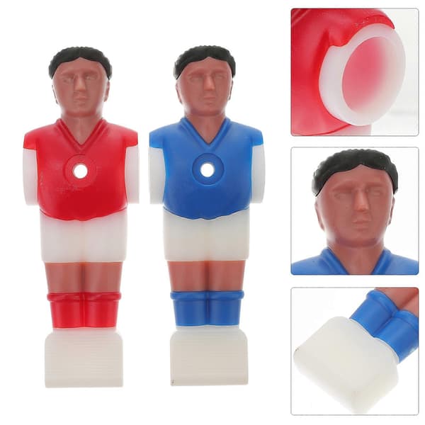 Lilla dragt mandlig bordfodboldspillerfigur, udskiftelig bordfodboldspillerfigur.