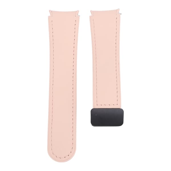 Silikone urrem til Watch 6/5/4 med magnetisk lås og quick release, pink.