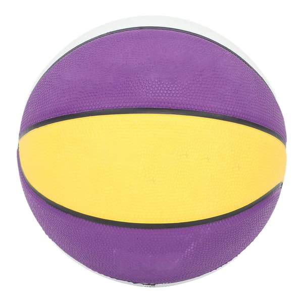 Slitesterk, pustende gummibasketball for ungdomstrening, størrelse 5 (22,6 cm).